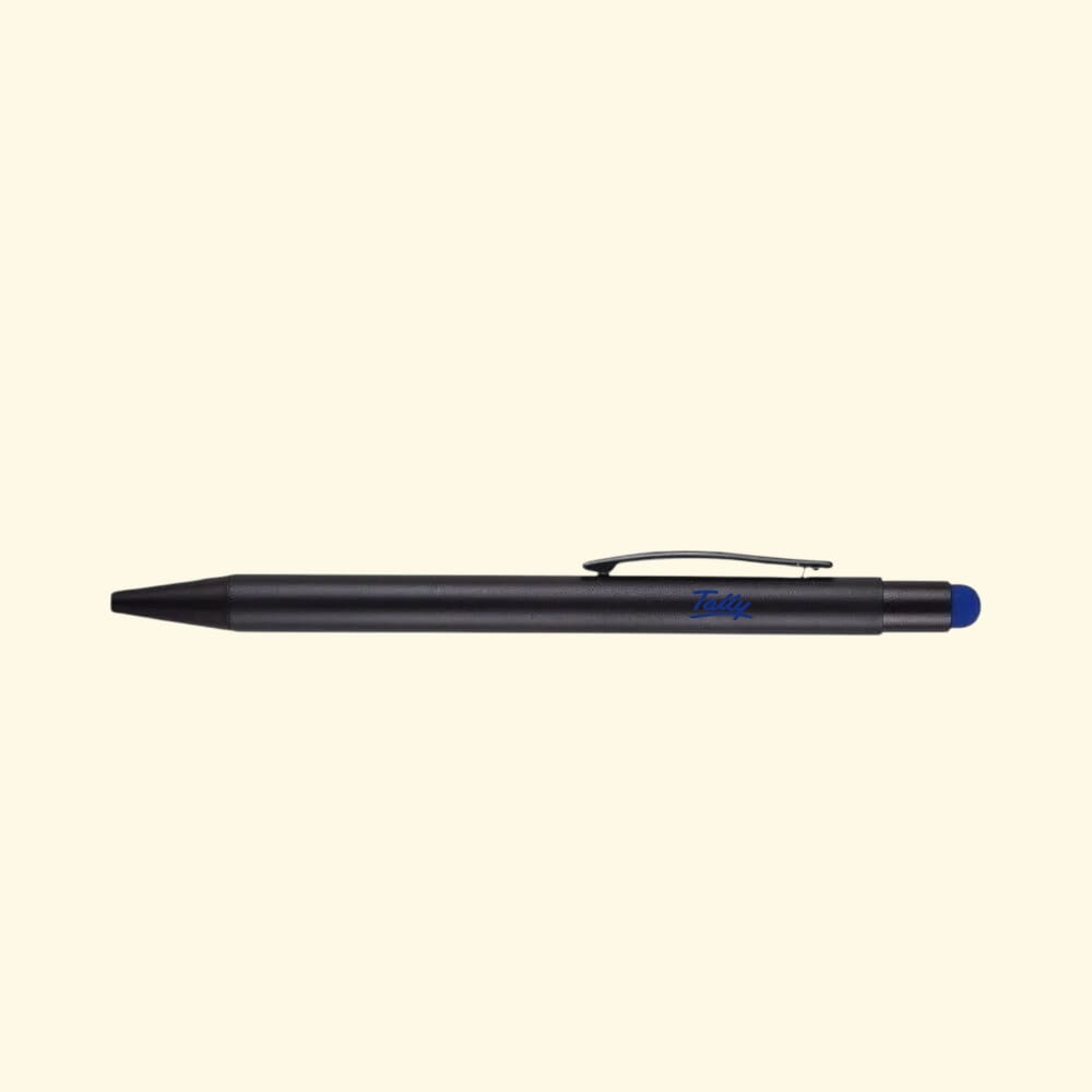 Lumi Metal Pen- Black with Blue